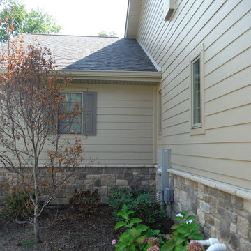Hardie Lap Siding Khaki Brown & Shingle Siding | Olivette, MO (63132)