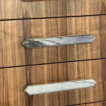 Eponymous Collection of Bespoke Cast Bronze, Brass or Aluminum Cabinet Pulls