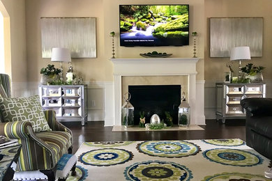 Inspiration for a family room remodel in Atlanta