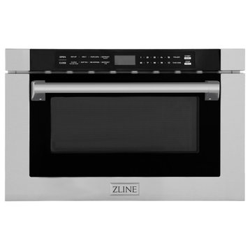 ZLINE 24" Microwave Drawer, Stainless Steel MWD-1-H