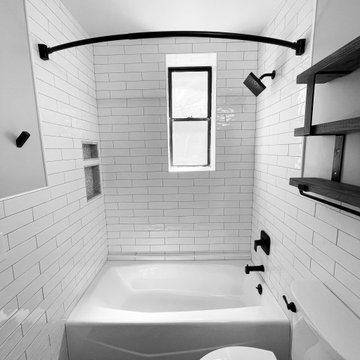 Black and White bathrooms Remodel