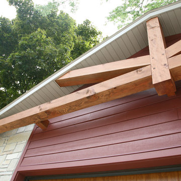 Booth Lake Portico & Exterior Remodel