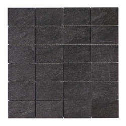 Del Stone Black Mosaic - Mosaic Tile