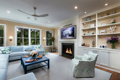 Living room - living room idea in Charleston
