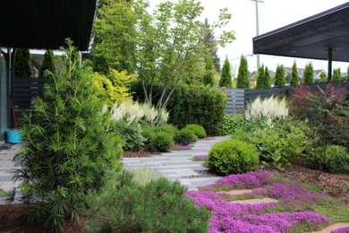 Design ideas for a landscaping in Vancouver.