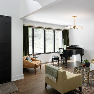 Modern Transitional Custom Home in Ann Arbor