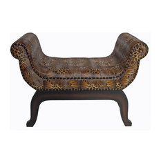 Rustic Vanity Stool | Houzz Rustic Vanity Stool | Houzz