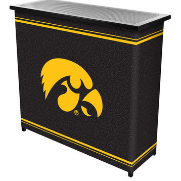 Portable Bar - University of Iowa  Collapsible Home Bar
