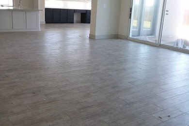 Living room - modern living room idea in Dallas