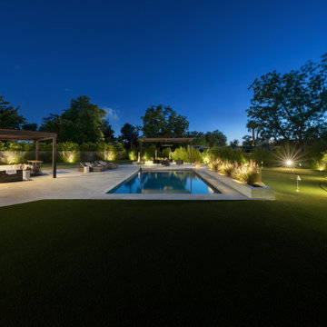 Mid-Century Modern Landscape Escape in Arcadia Pool, Outdoor Bar & Lush Front