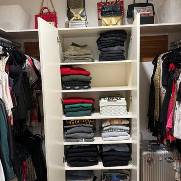 Celebrity Client Walk-In Closet in Los Angeles