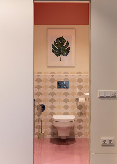 Современный Туалет by BURO 108