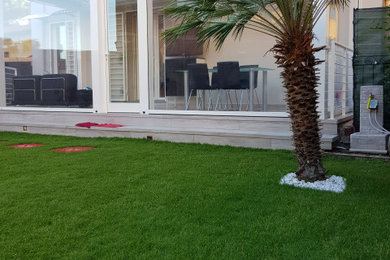 Foto di un giardino minimalista