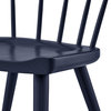 Sutter Wood Dining Side Chair, Midnight Blue