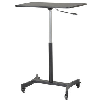 High Rise Mobile Adjustable Standing Desk