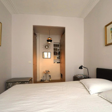 Transformations dans un appartement Haussmannien Paris VIII