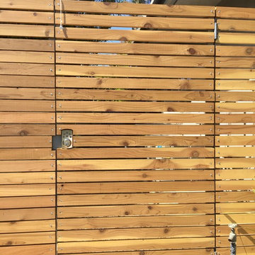 Wood and Metal Gates