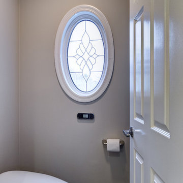 Radiant Renovation Master Bathroom Water Closet