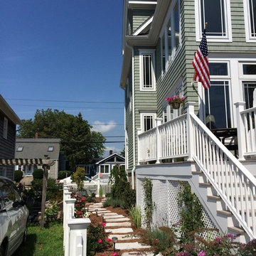 New Beach Area Residence raised above Flood Milford, CT