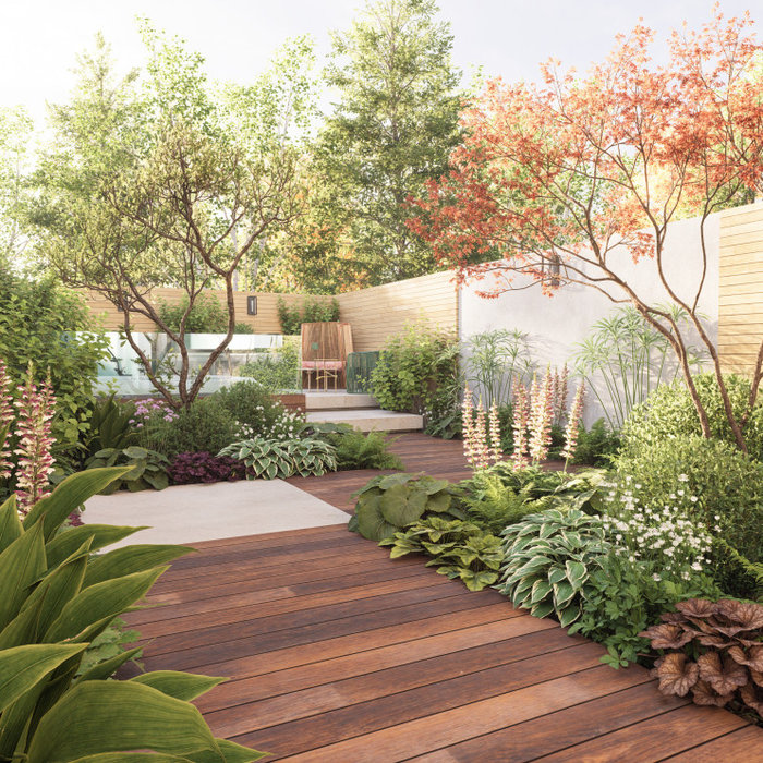 Un giardino esclusivo, progettato per elevare l’esperienza dell’abitare.