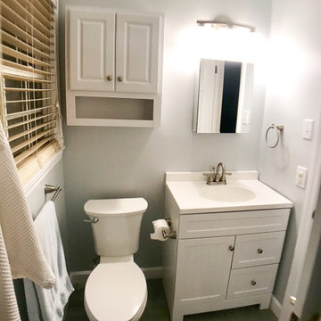 Small budget friendly bath update