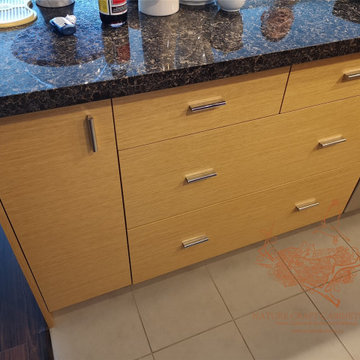 Kitchen Refacing: 3D Laminate Camp White