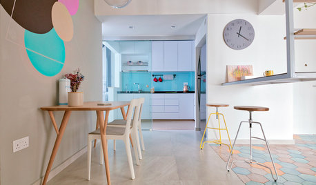 Spotted! Colour Blocking Trend Updated With Pastels