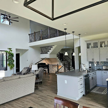 Project #109 | U-Shaped Stairs in Countryside Retreat