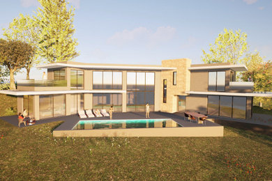 Maison individuelle en bord de mer
