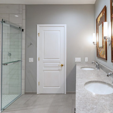 An Inspired Bathroom Design in Washington Crossing
