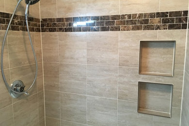 Tile Bathtub walls - completed