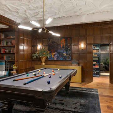 ASID MN Design Home 2024 - 17th Century Billiards Room