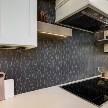 Collected Kitchen Remodel with Custom Seating + Layered Details