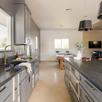 The Perfect Place to Host | Contemporary ADU & Sports Court in Edmond, Oklahoma