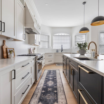 Matthew's Two-Tone Kitchen Remodel – Fairfax, VA