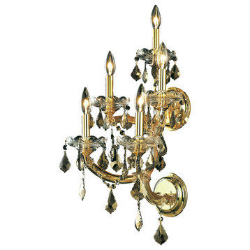2800 Maria Theresa Collection Wall Sconce, Clear, Royal Cut