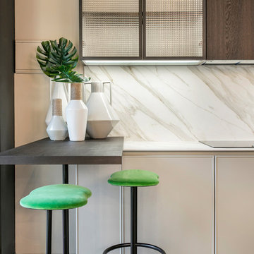 Cocina integrada en el salon, Barcelona