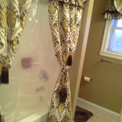 Bathroom Shower Curtain Redo - Shower Curtains