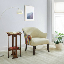 Bella Accent Chair, Wood Ash - Products