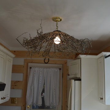 Knotty PIne Kitchen