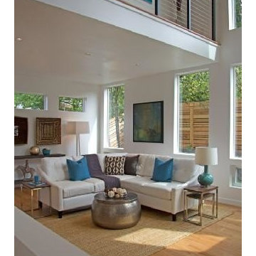 Beaumont-Wilshire Contemporary Home Great Room