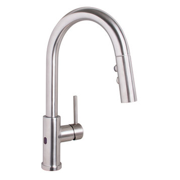Neo Sensor Pull Down Kitchen Faucet, Stainless Steel