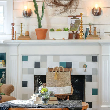 Eclectic Living Room in Portland, OR