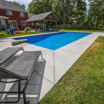 Inground Pool Construction - Manotick