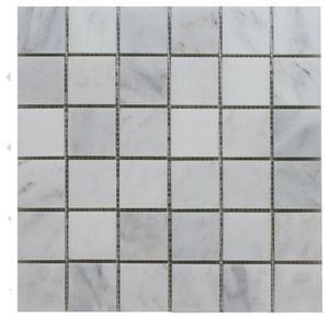 2"X2" Arabescato Marble Mosaic Polished Squares