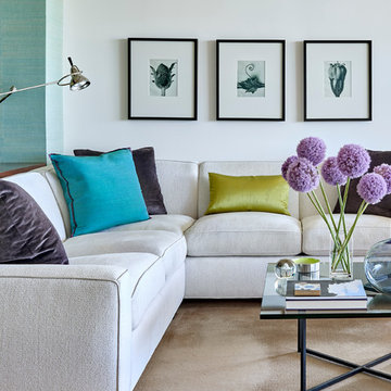 Beachfront Glam - Living Room