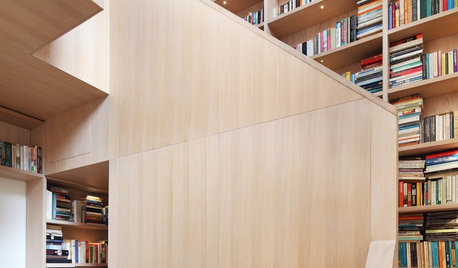 Houzz Tour: Read All About This 'Book Tower' House in Hampstead