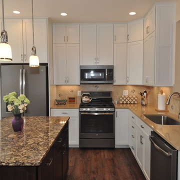 Kitchen Update in Maple with Cambria Quartz Countertop