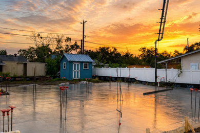 HUD Residential Home Rebuild — Slab Complete & Structural Framing Underway