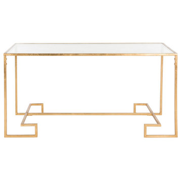 Cammie Coffee Table Antique Gold Leaf
